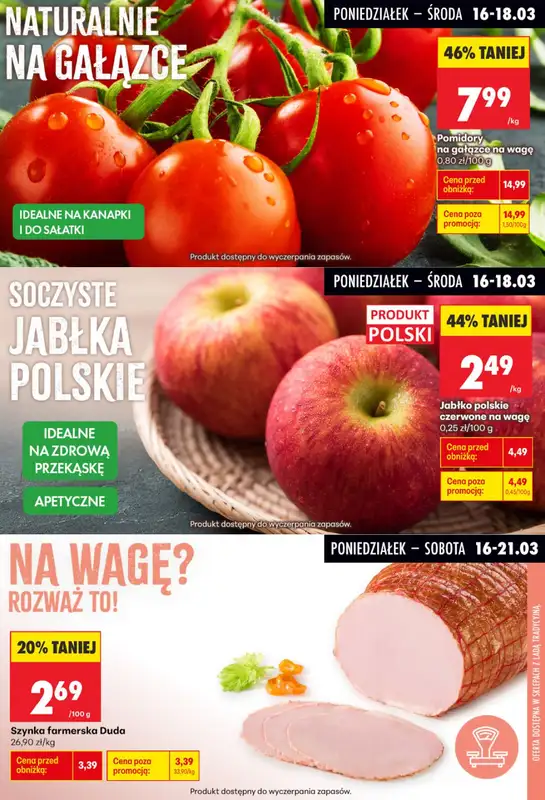 Biedronka - gazetka promocyjna Biedronkowe oszczędności od poniedziałku 16.03 do środy 18.03 - strona 7