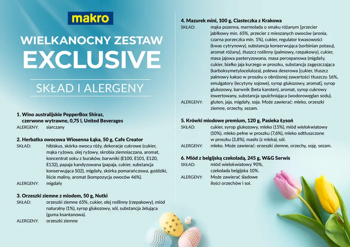 Makro - gazetka promocyjna Wielkanoce zestawy upominkowe od wtorku 17.03 do soboty 04.04 - strona 19
