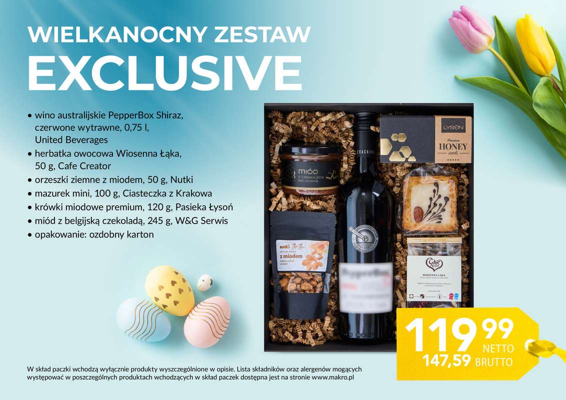 Makro - gazetka promocyjna Wielkanoce zestawy upominkowe od wtorku 17.03 do soboty 04.04 - strona 18