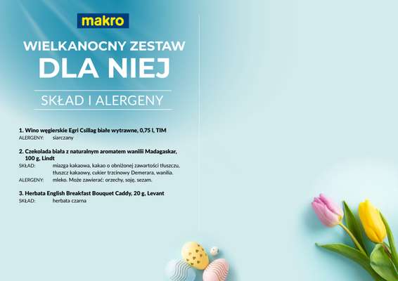 Makro - gazetka promocyjna Wielkanoce zestawy upominkowe od wtorku 17.03 do soboty 04.04 - strona 3