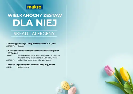 Makro - gazetka promocyjna Wielkanoce zestawy upominkowe od wtorku 17.03 do soboty 04.04 - strona 3
