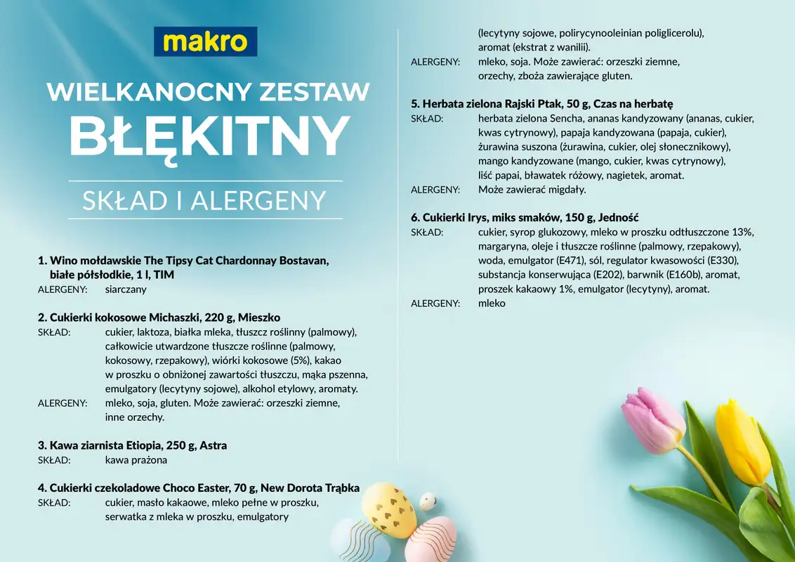 Makro - gazetka promocyjna Wielkanoce zestawy upominkowe od wtorku 17.03 do soboty 04.04 - strona 12