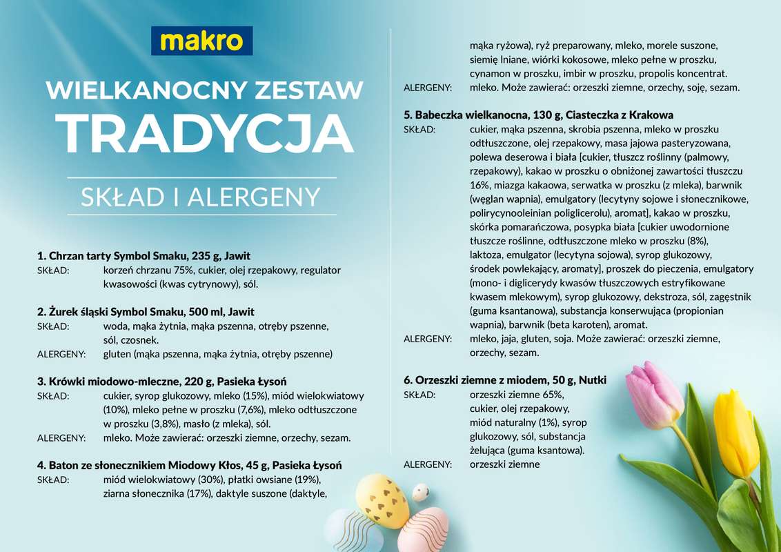 Makro - gazetka promocyjna Wielkanoce zestawy upominkowe od wtorku 17.03 do soboty 04.04 - strona 17