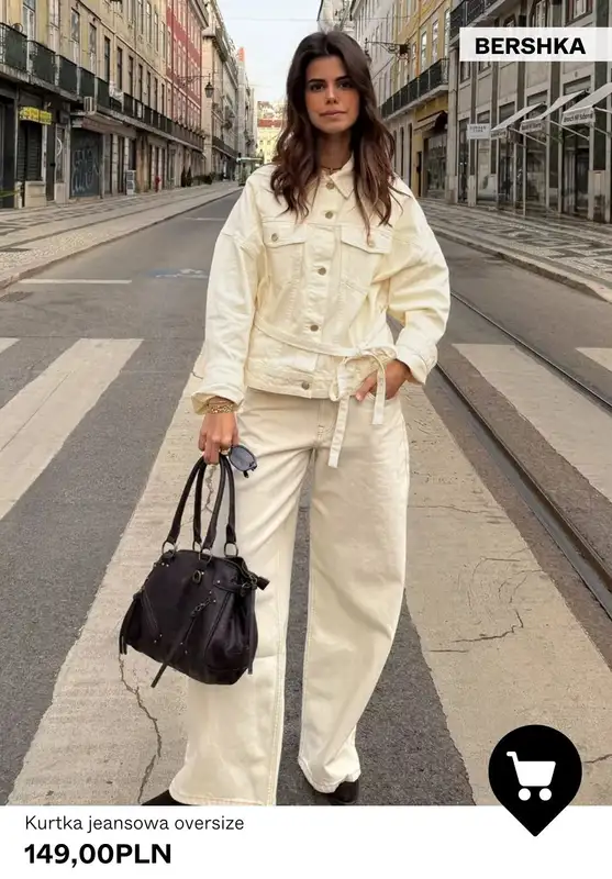 Bershka - gazetka promocyjna Damskie kurtki jeansowe od poniedziałku 16.03  - strona 7