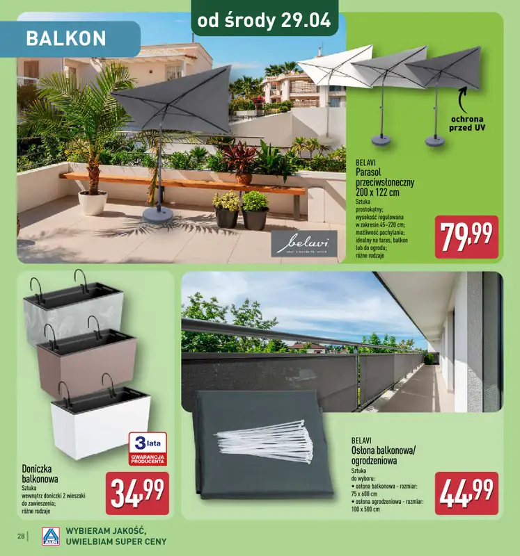 Aldi - gazetka promocyjna Katalog ogrodowy Aldi! od środy 25.02 do soboty 21.03 - strona 28
