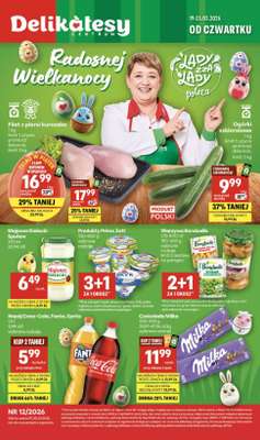Delikatesy Centrum - gazetka promocyjna Gazetka  do środy 25.03