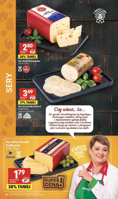Delikatesy Centrum - gazetka promocyjna Gazetka  do środy 25.03 - strona 18