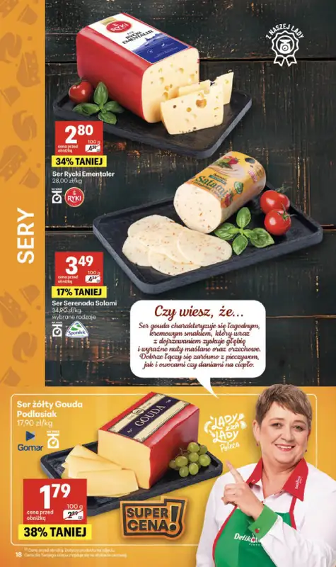 Delikatesy Centrum - gazetka promocyjna Gazetka  do środy 25.03 - strona 18