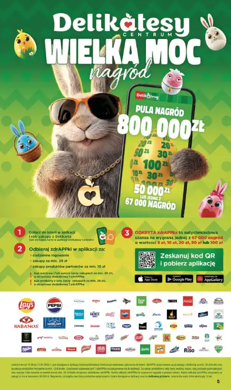 Delikatesy Centrum - gazetka promocyjna Gazetka  do środy 25.03 - strona 5