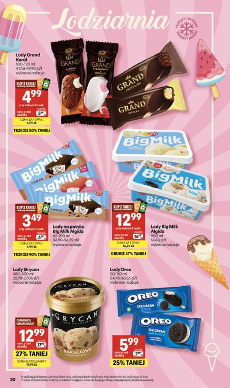 Delikatesy Centrum - gazetka promocyjna Gazetka  do środy 25.03 - strona 30