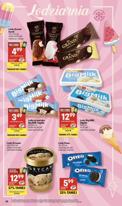 Delikatesy Centrum - gazetka promocyjna Gazetka  do środy 25.03 - strona 30