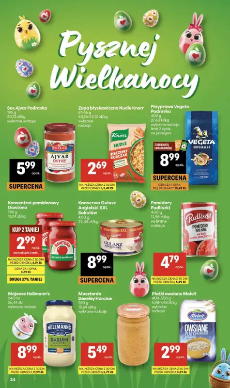 Delikatesy Centrum - gazetka promocyjna Gazetka  do środy 25.03 - strona 24