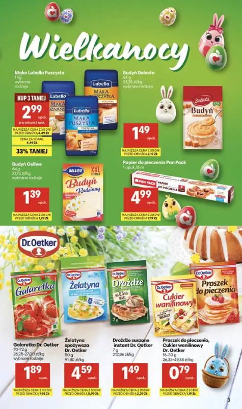Delikatesy Centrum - gazetka promocyjna Gazetka  do środy 25.03 - strona 3