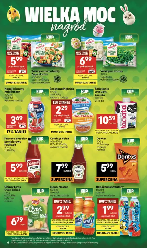 Delikatesy Centrum - gazetka promocyjna Gazetka  do środy 25.03 - strona 6