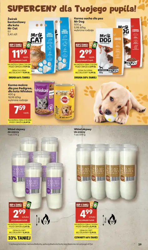 Delikatesy Centrum - gazetka promocyjna Gazetka  do środy 25.03 - strona 39