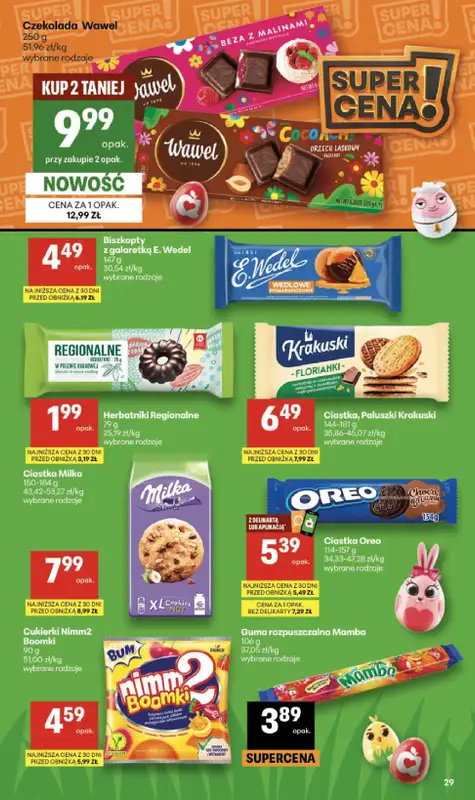 Delikatesy Centrum - gazetka promocyjna Gazetka  do środy 25.03 - strona 29