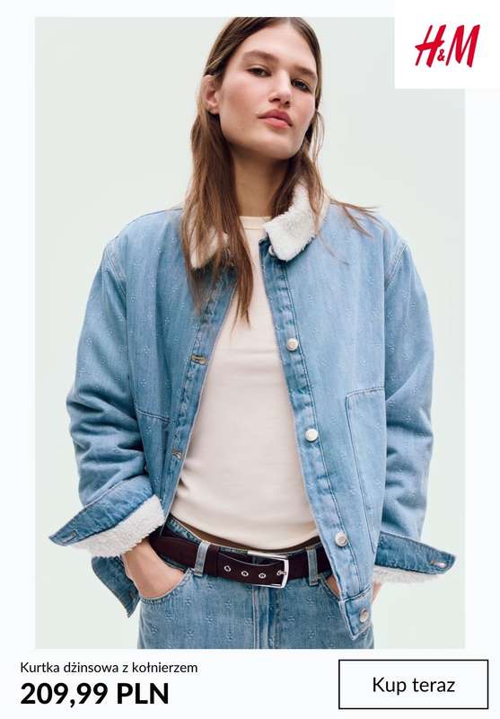 H&M - gazetka promocyjna Kurtki dżinsowe damskie od poniedziałku 16.03  - strona 7