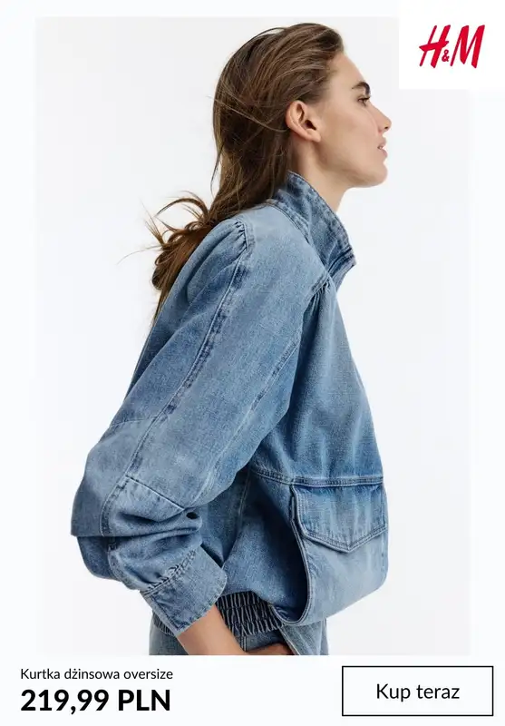 H&M - gazetka promocyjna Kurtki dżinsowe damskie od poniedziałku 16.03  - strona 8