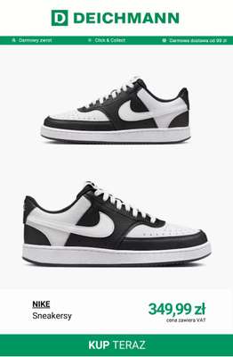 Nike Sneakersy (czarno-białe)