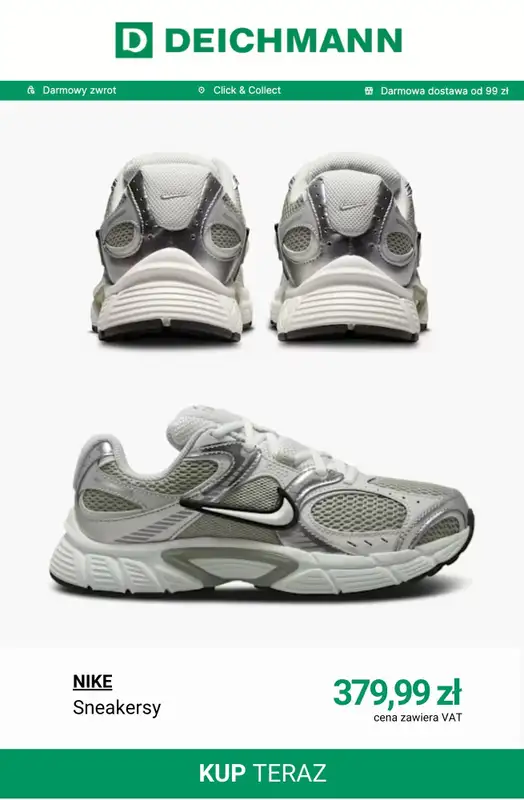 Deichmann - gazetka promocyjna Sneakersy Nike dla niej od poniedziałku 16.03  - strona 2