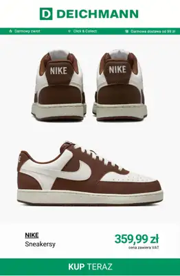 Deichmann - gazetka promocyjna Sneakersy Nike dla niej od poniedziałku 16.03  - strona 6