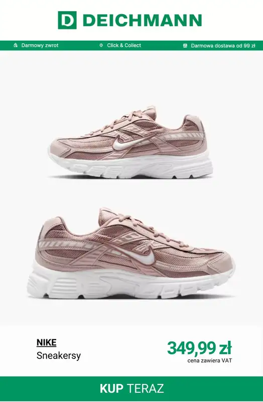 Deichmann - gazetka promocyjna Sneakersy Nike dla niej od poniedziałku 16.03  - strona 3