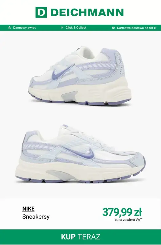 Deichmann - gazetka promocyjna Sneakersy Nike dla niej od poniedziałku 16.03  - strona 7
