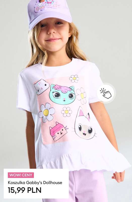 Sinsay - gazetka promocyjna Dla fanów bajki Koci Domek Gabi! od poniedziałku 16.03 do niedzieli 22.03 - strona 2