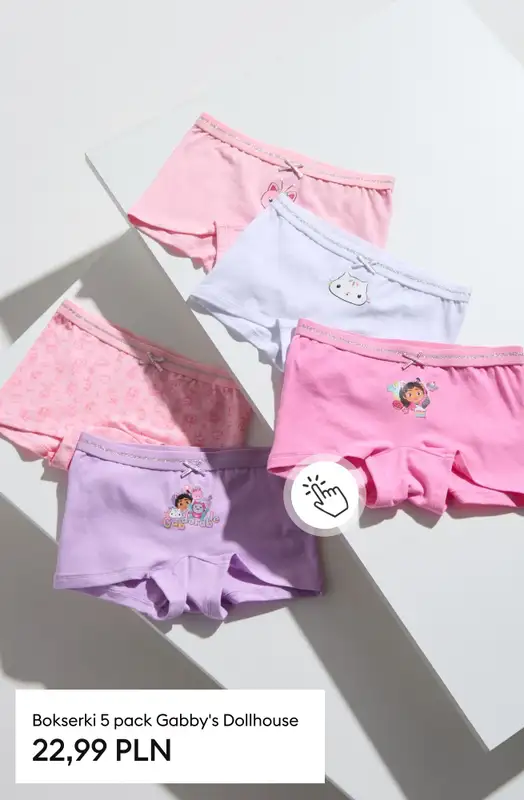 Sinsay - gazetka promocyjna Dla fanów bajki Koci Domek Gabi! od poniedziałku 16.03 do niedzieli 22.03 - strona 22