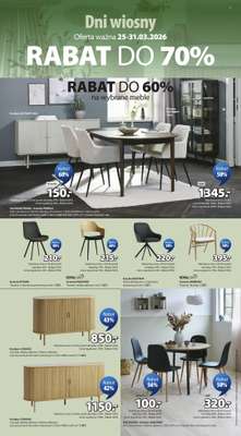 Jysk - gazetka promocyjna Dni Wiosny. Rabat do 70% od środy 25.03 do wtorku 31.03 - strona 5