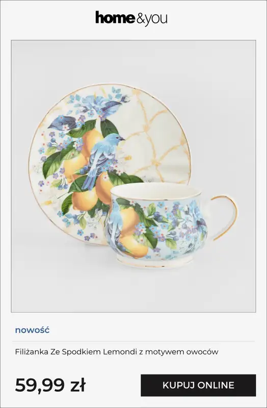 home&you - gazetka promocyjna Nowości: kuchnia i jadalnia od poniedziałku 16.03 do niedzieli 22.03 - strona 4