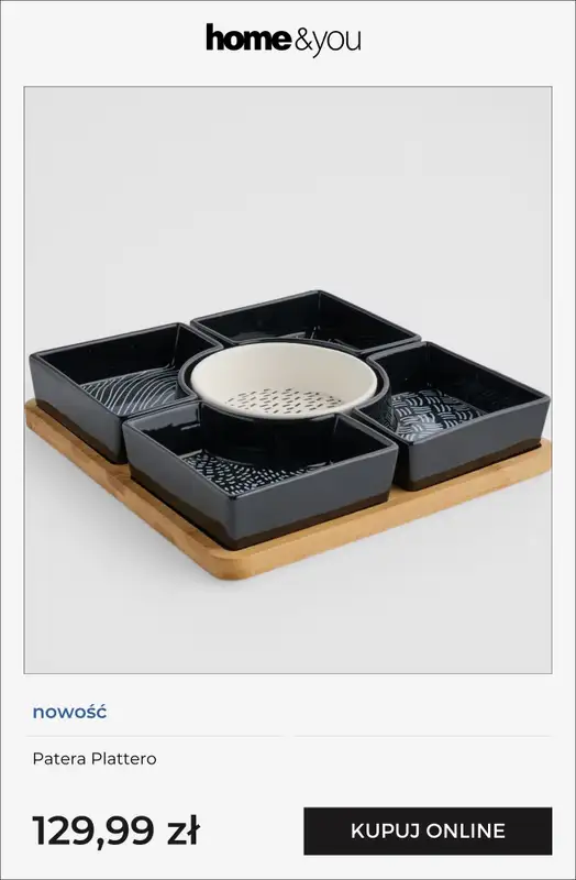 home&you - gazetka promocyjna Nowości: kuchnia i jadalnia od poniedziałku 16.03 do niedzieli 22.03 - strona 8