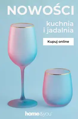 home&you - gazetka promocyjna Nowości: kuchnia i jadalnia od poniedziałku 16.03 do niedzieli 22.03