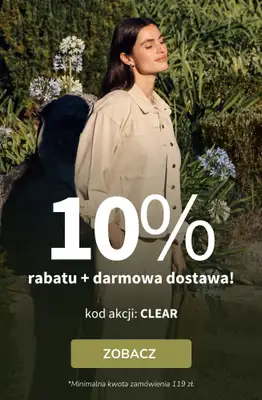 bonprix - gazetka promocyjna 10% rabatu + darmowa dostawa z KODEM! od poniedziałku 16.03 do środy 18.03