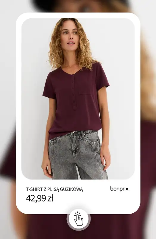 bonprix - gazetka promocyjna 10% rabatu + darmowa dostawa z KODEM! od poniedziałku 16.03 do środy 18.03 - strona 11