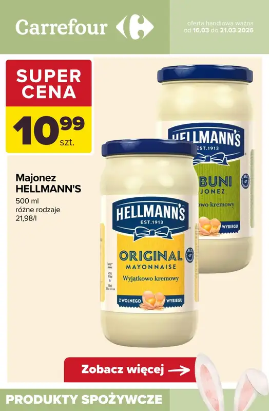 Carrefour - gazetka promocyjna WIELKANOCNY stół od wtorku 17.03 do soboty 21.03 - strona 4