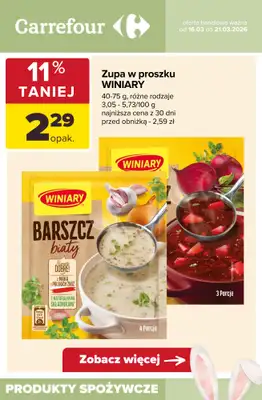 Carrefour - gazetka promocyjna WIELKANOCNY stół od wtorku 17.03 do soboty 21.03 - strona 9