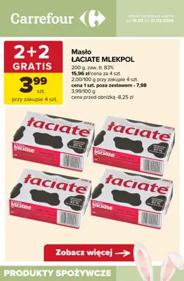 Carrefour - gazetka promocyjna WIELKANOCNY stół od wtorku 17.03 do soboty 21.03 - strona 2