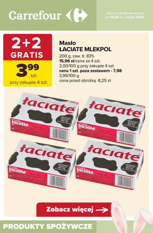 Carrefour - gazetka promocyjna WIELKANOCNY stół   - strona 2
