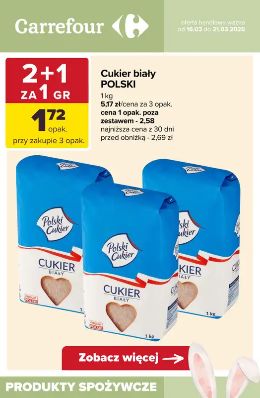 Carrefour - gazetka promocyjna WIELKANOCNY stół od wtorku 17.03 do soboty 21.03 - strona 6