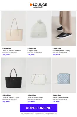 Lounge by Zalando - gazetka promocyjna Do -73%  Calvin Klein - Kobiety od poniedziałku 16.03 do czwartku 19.03 - strona 10