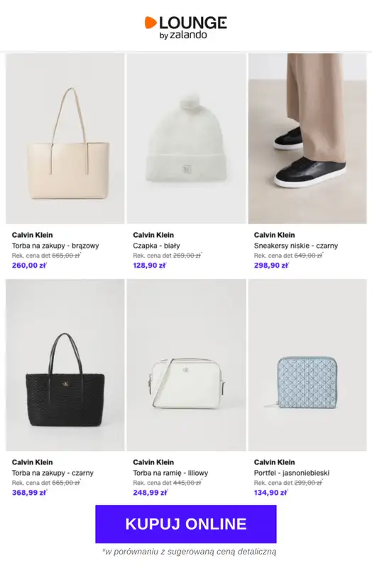 Lounge by Zalando - gazetka promocyjna Do -73%  Calvin Klein - Kobiety od poniedziałku 16.03 do czwartku 19.03 - strona 10