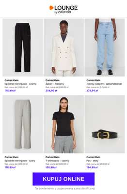 Lounge by Zalando - gazetka promocyjna Do -73%  Calvin Klein - Kobiety od poniedziałku 16.03 do czwartku 19.03 - strona 3