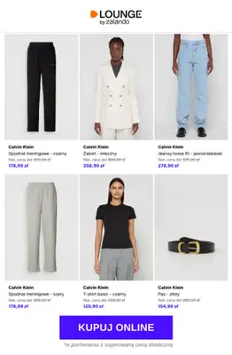 Lounge by Zalando - gazetka promocyjna Do -73%  Calvin Klein - Kobiety od poniedziałku 16.03 do czwartku 19.03 - strona 3