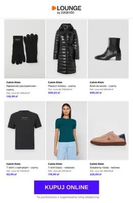 Lounge by Zalando - gazetka promocyjna Do -73%  Calvin Klein - Kobiety od poniedziałku 16.03 do czwartku 19.03 - strona 9