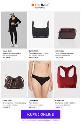 Lounge by Zalando - gazetka promocyjna Do -73%  Calvin Klein - Kobiety od poniedziałku 16.03 do czwartku 19.03 - strona 4