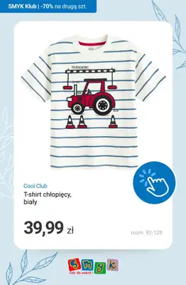 Smyk - gazetka promocyjna T-shirty i bluzki: -70% NA DRUGI PRODUKT - dla Klubowiczów! od poniedziałku 16.03 do niedzieli 22.03 - strona 3