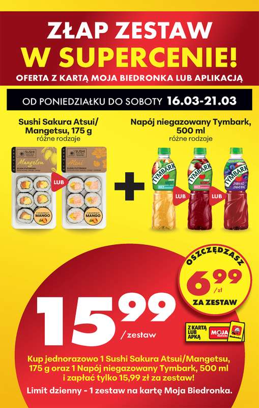 Biedronka - gazetka promocyjna Od poniedziałku od poniedziałku 16.03 do soboty 21.03 - strona 84