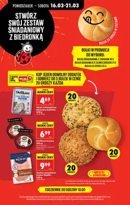 Biedronka - gazetka promocyjna Od poniedziałku od poniedziałku 16.03 do soboty 21.03 - strona 40
