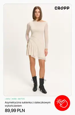 Cropp - gazetka promocyjna -25% na wybrane produkty przy zakupach za min. 160 PLN od poniedziałku 16.03  - strona 6